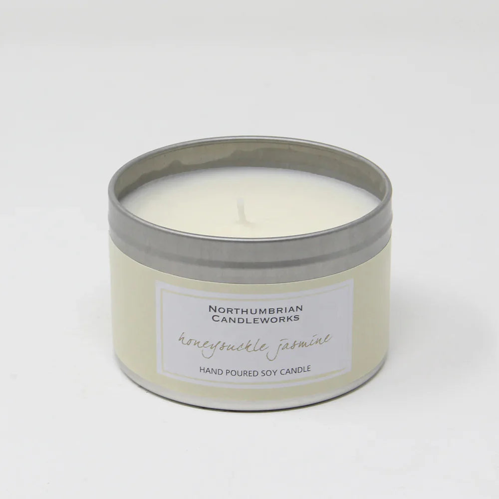 Honeysuckle Jasmine Candle in a Tin 220g #1