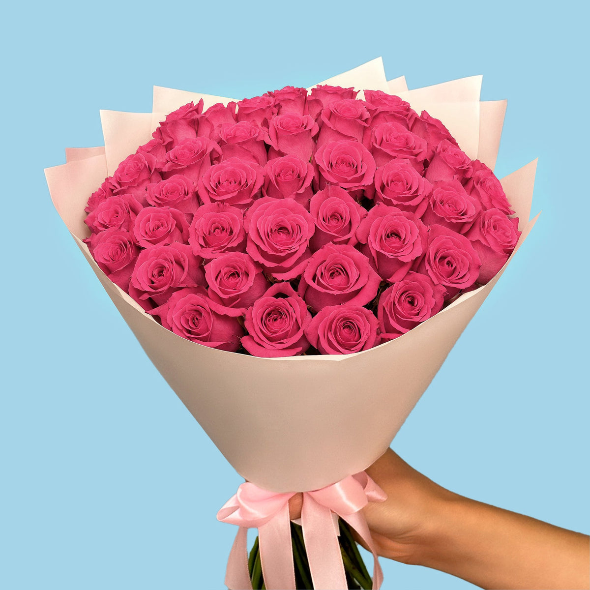 35 Pink Roses from Kenya #3