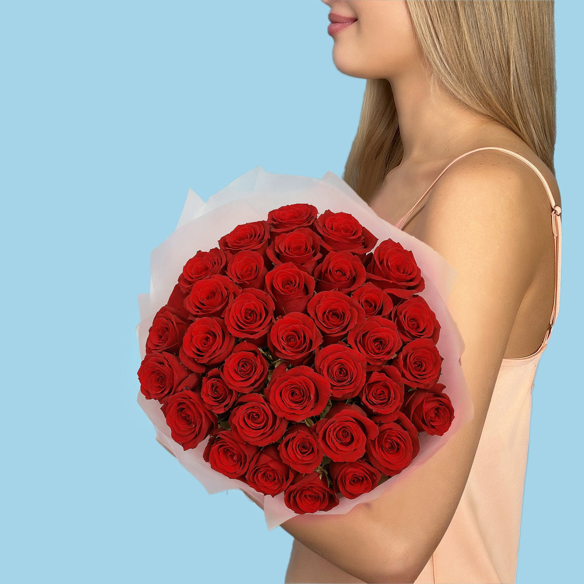 35 Red Roses from Kenya #2