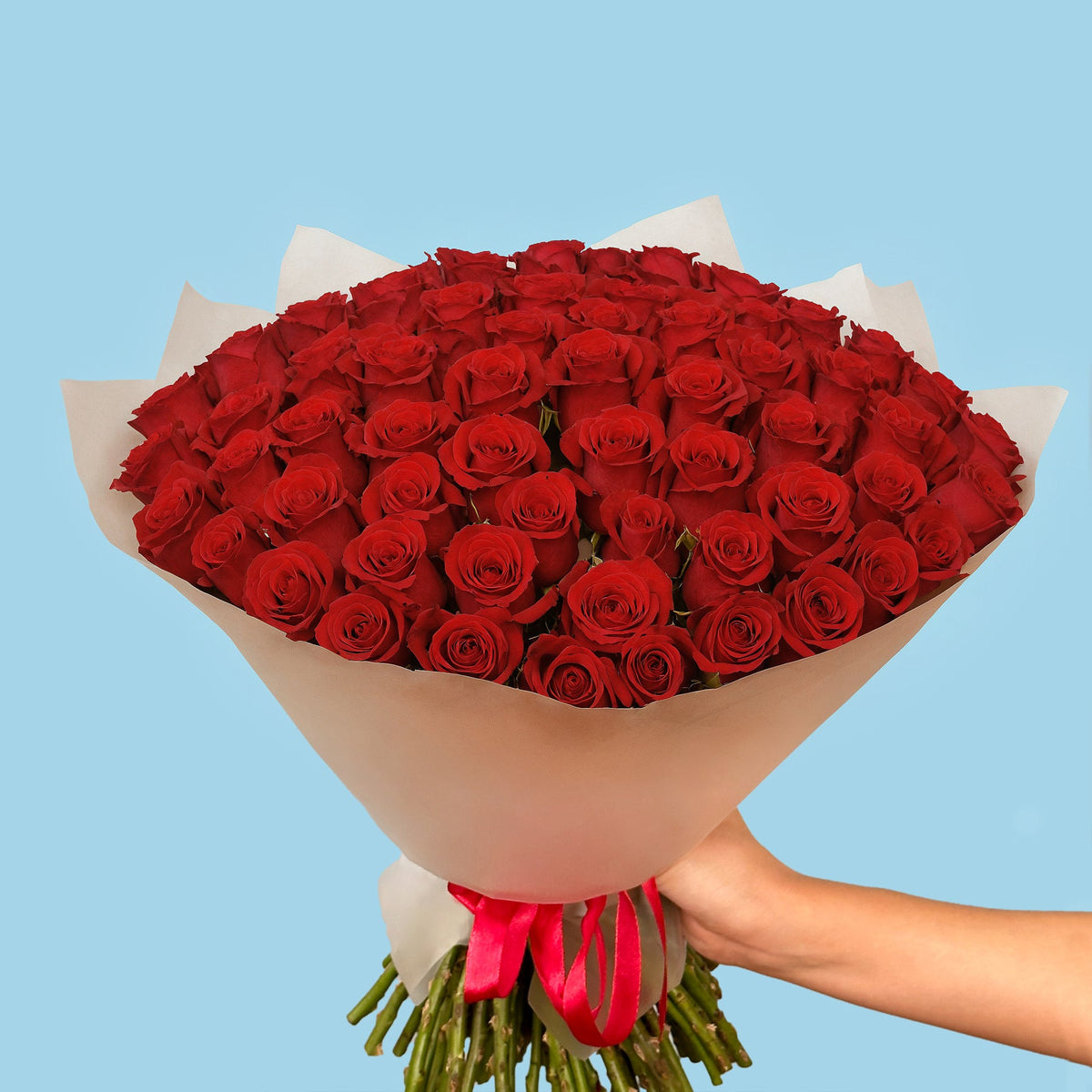 100 Red Roses from Kenya #3