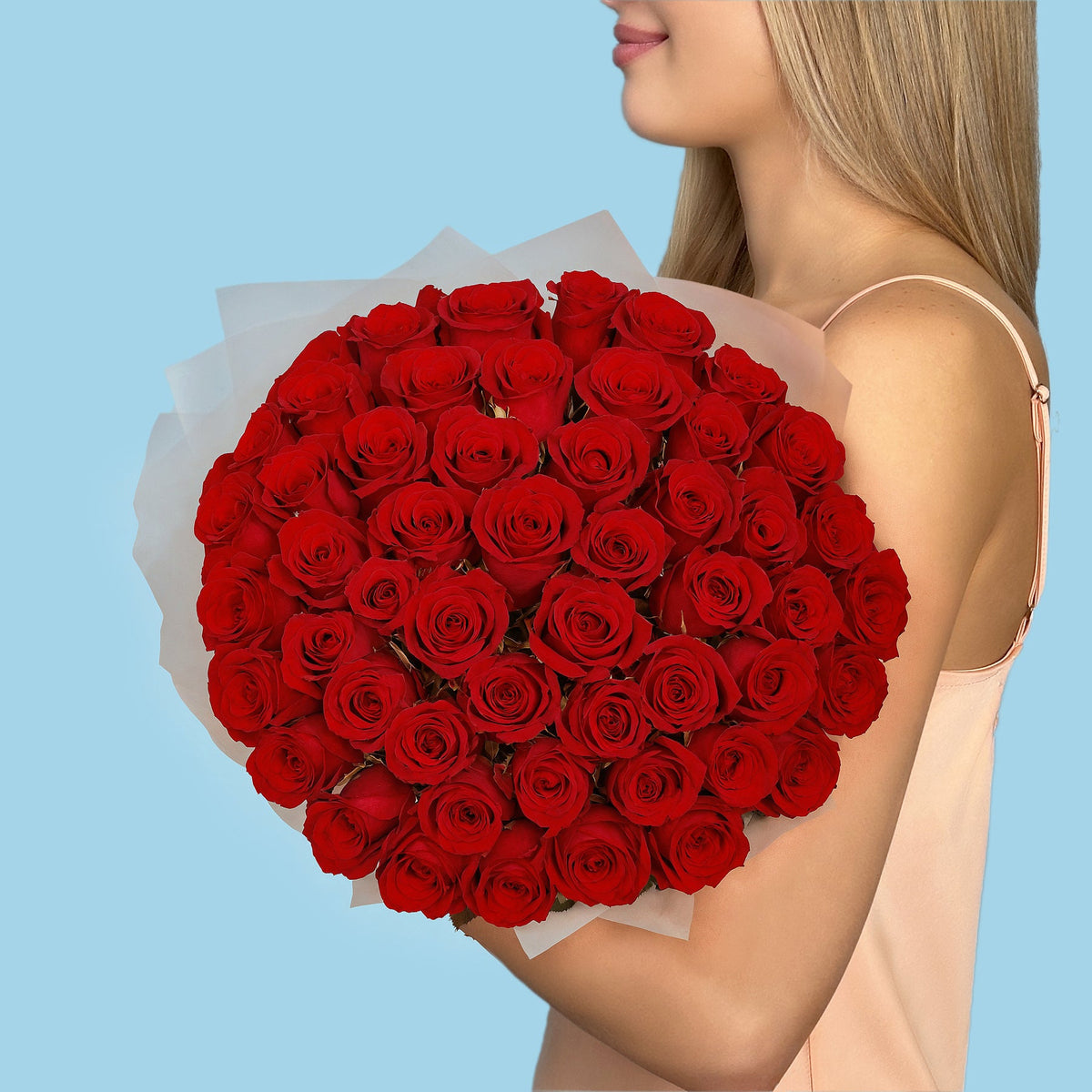 50 Red Roses from Kenya #2