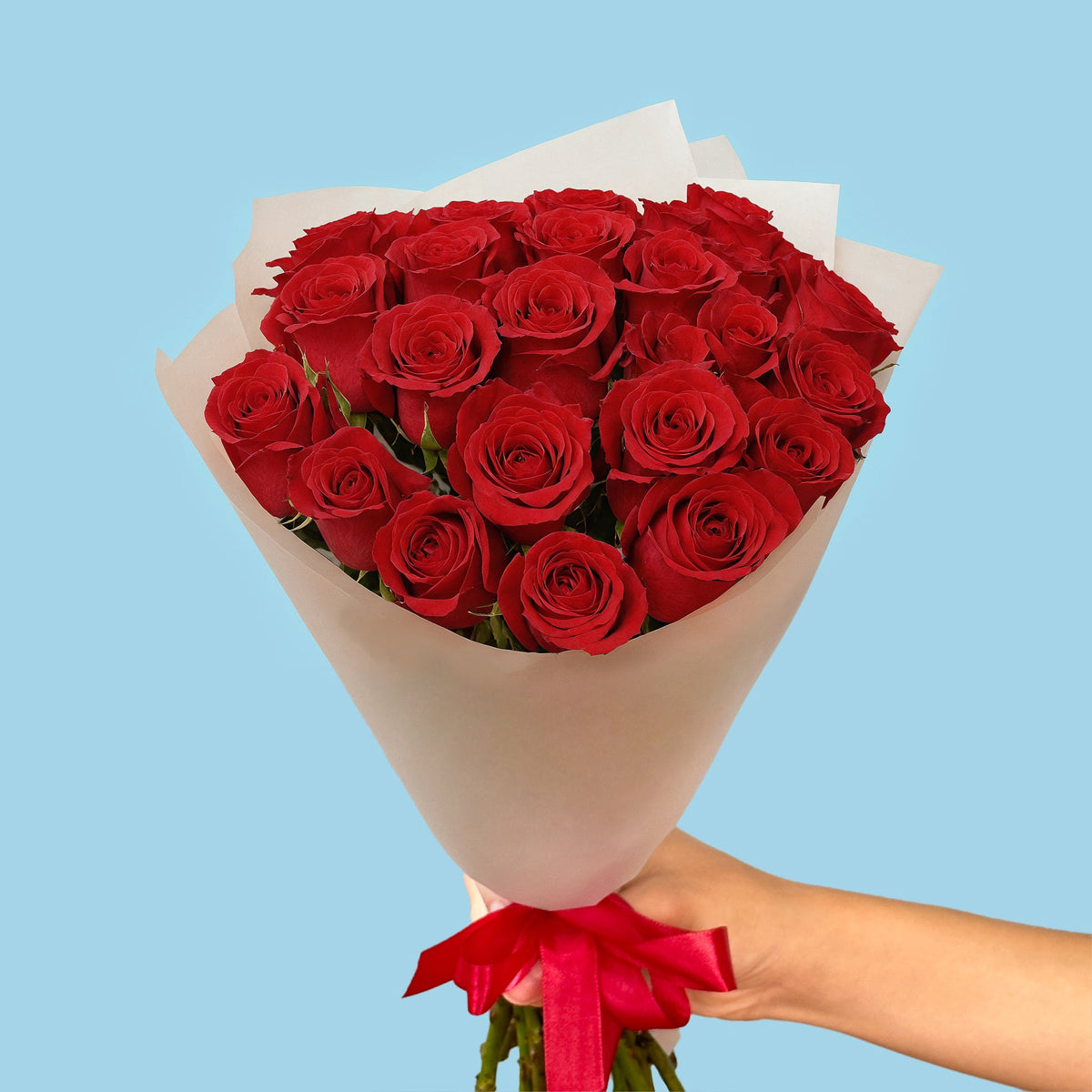Bouquet of 20 Red roses #3