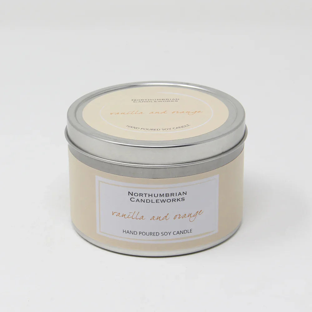 Vanilla &amp; Orange Candle in a Tin 220g #2