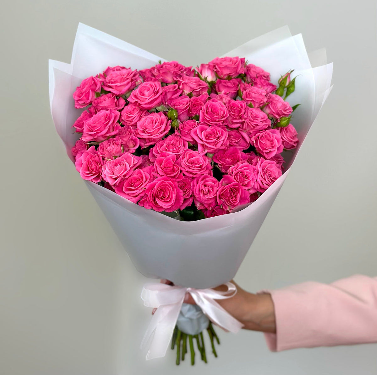 17 Spray Pink Roses #2