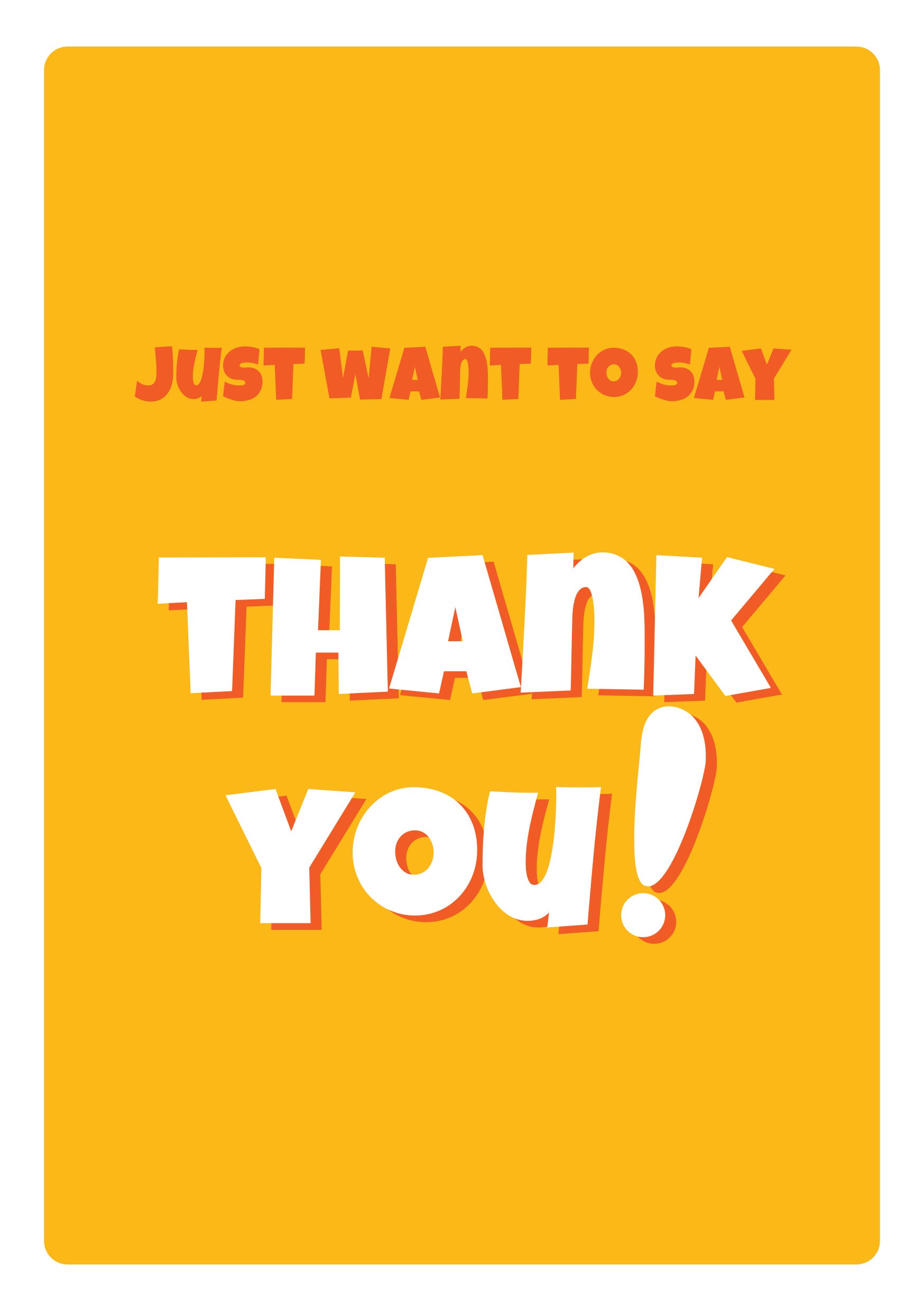 Thank you #1