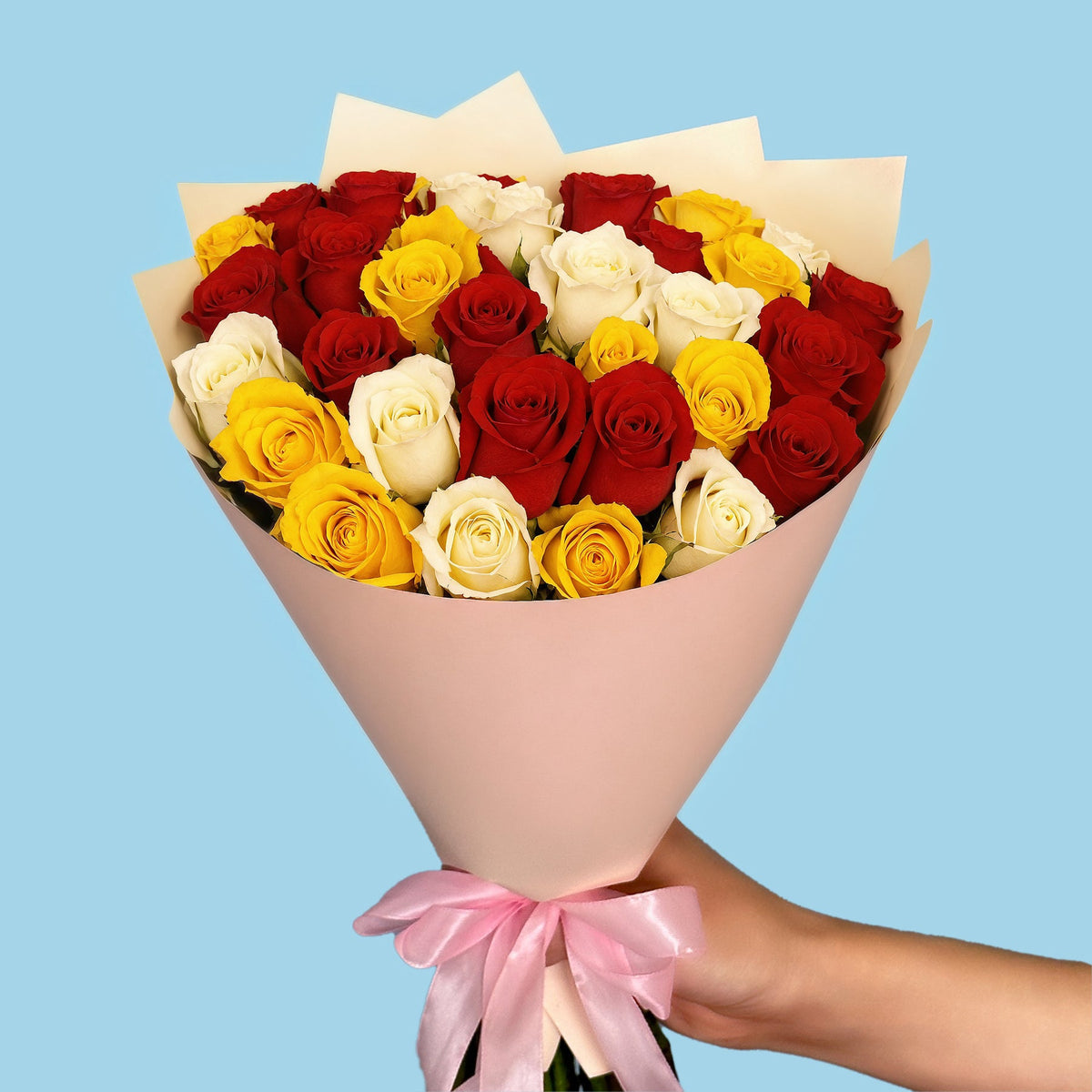 Bouquet of 30 Mix roses #3