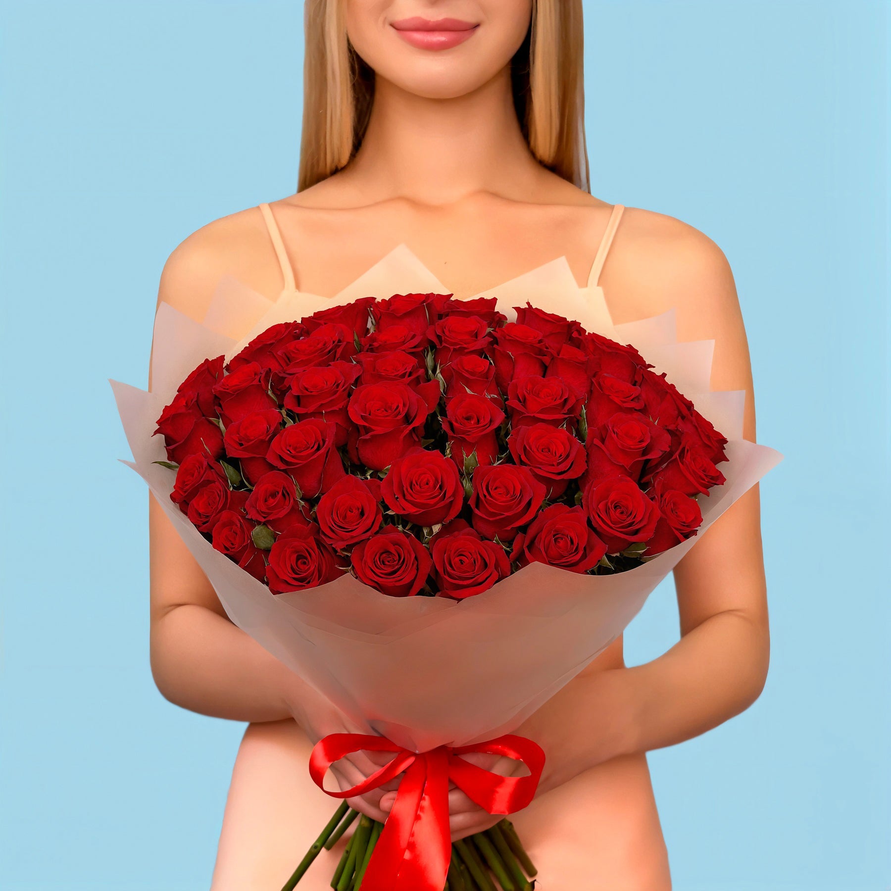 50 Red Roses from Kenya #1