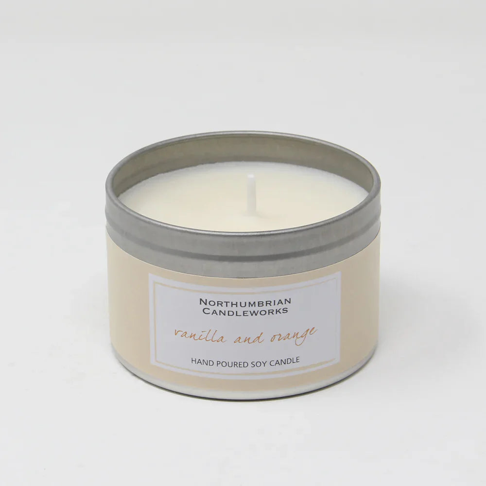 Vanilla & Orange Candle in a Tin 220g #1