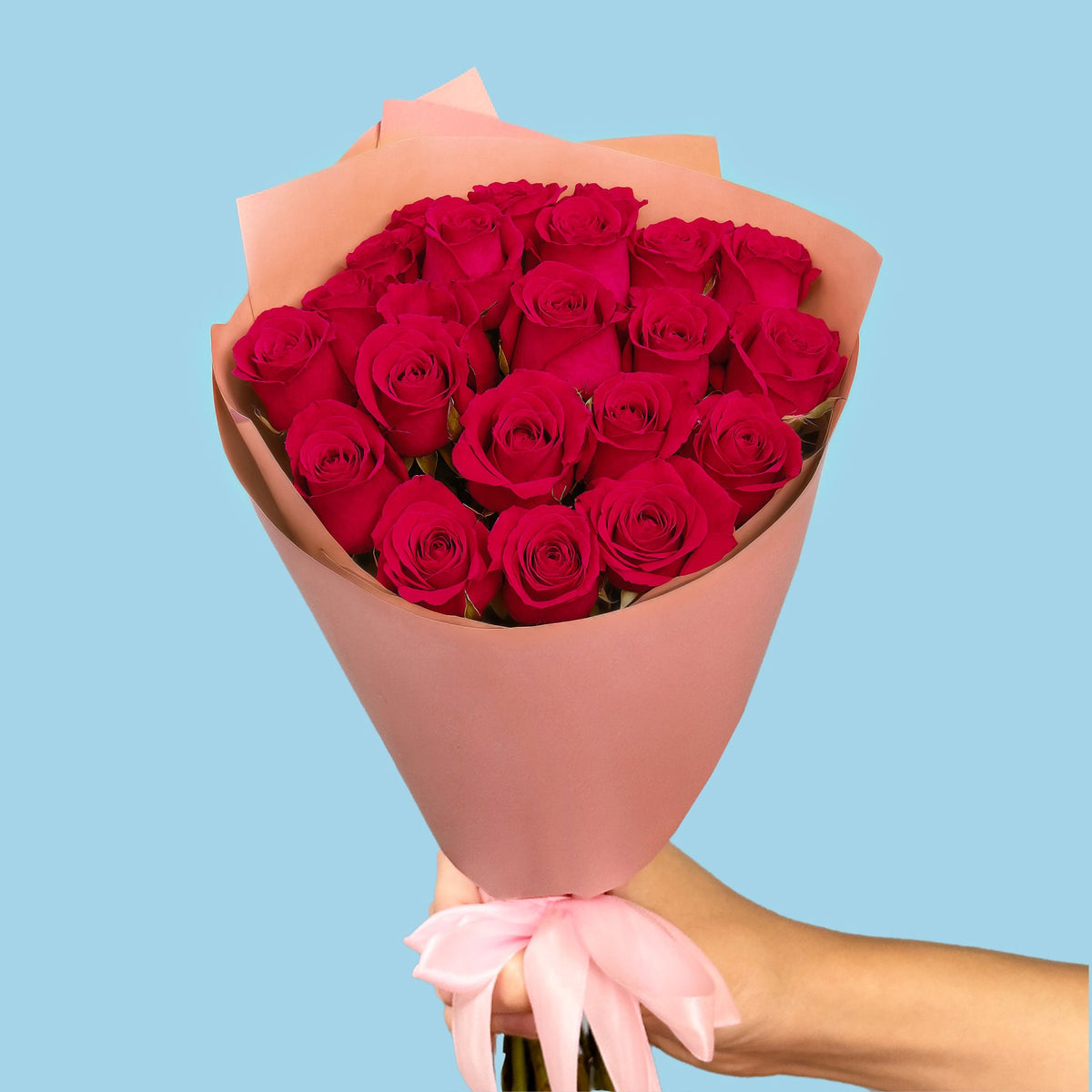 20 Hot Pink Roses from Kenya #2